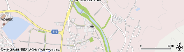 兵庫県姫路市夢前町菅生澗1468-2周辺の地図