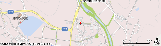 兵庫県姫路市夢前町菅生澗1480周辺の地図