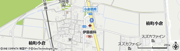 三重県四日市市楠町小倉822周辺の地図
