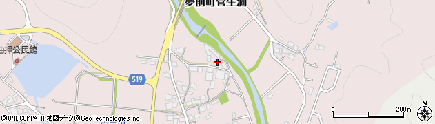 兵庫県姫路市夢前町菅生澗1468周辺の地図