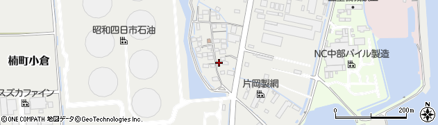 三重県四日市市楠町小倉1576周辺の地図