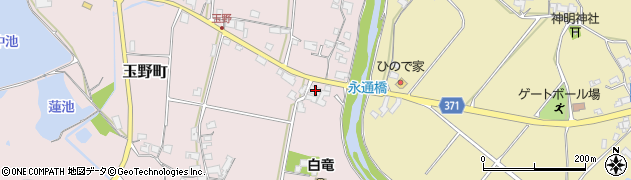 兵庫県加西市玉野町65周辺の地図