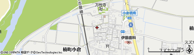 三重県四日市市楠町小倉671周辺の地図