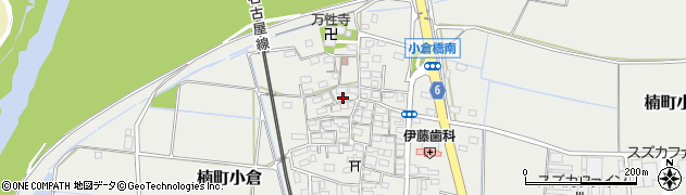 三重県四日市市楠町小倉674周辺の地図