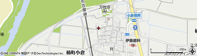 三重県四日市市楠町小倉668周辺の地図