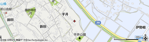 愛知県常滑市金山平井45周辺の地図