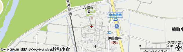 三重県四日市市楠町小倉673周辺の地図