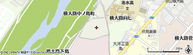 京都府京都市伏見区横大路長畑町周辺の地図