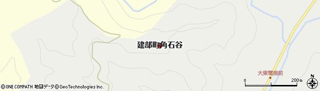 岡山県岡山市北区建部町角石谷周辺の地図