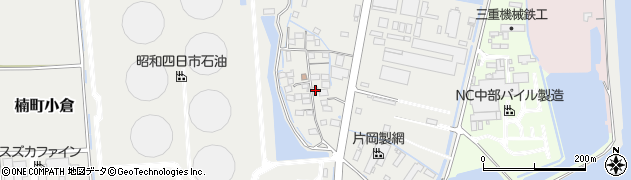 三重県四日市市楠町小倉1581周辺の地図