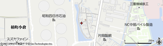 三重県四日市市楠町小倉1590周辺の地図