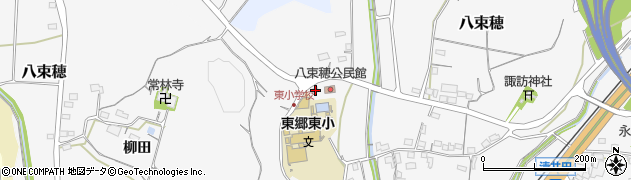 愛知県新城市八束穂912周辺の地図