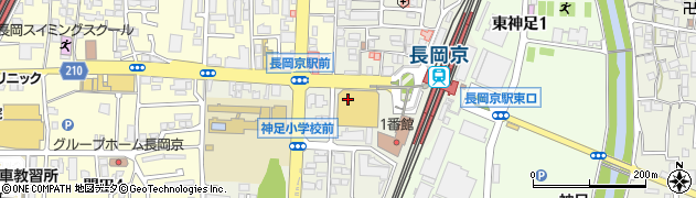リフォームブティック平和堂長岡京店周辺の地図