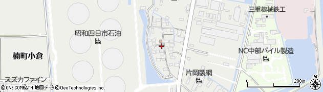 三重県四日市市楠町小倉1588周辺の地図