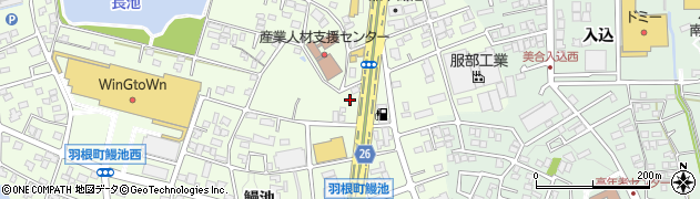 愛知県岡崎市羽根町小豆坂113周辺の地図