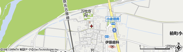 三重県四日市市楠町小倉677周辺の地図