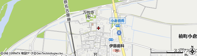 三重県四日市市楠町小倉679周辺の地図
