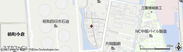 三重県四日市市楠町小倉1594周辺の地図