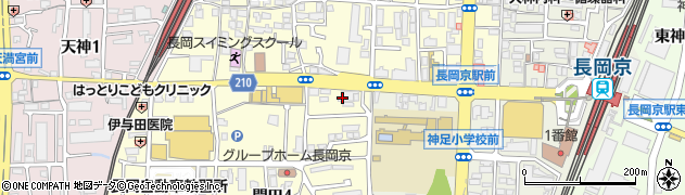 ＪＡ京都中央周辺の地図