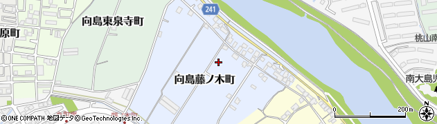京都府京都市伏見区向島藤ノ木町周辺の地図