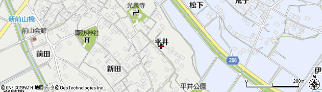 愛知県常滑市金山平井75周辺の地図