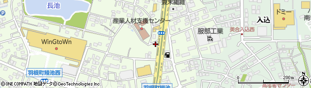 愛知県岡崎市羽根町小豆坂112周辺の地図