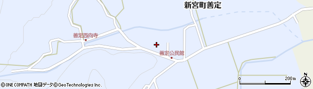 兵庫県たつの市新宮町善定683周辺の地図