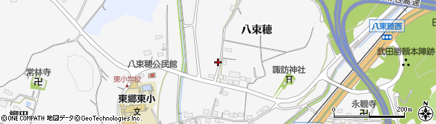 愛知県新城市八束穂658周辺の地図