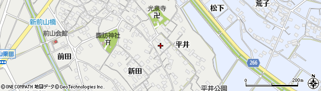 愛知県常滑市金山平井100周辺の地図