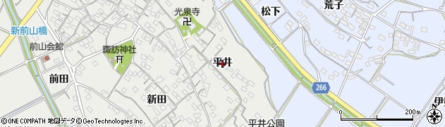 愛知県常滑市金山（平井）周辺の地図