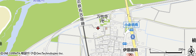 三重県四日市市楠町小倉651周辺の地図