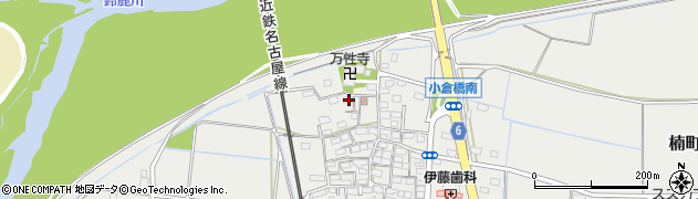 三重県四日市市楠町小倉654周辺の地図