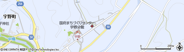 島根県浜田市宇野町（宇野西）周辺の地図