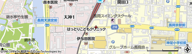イズミヤ前﻿(阪急長岡天神南)周辺の地図