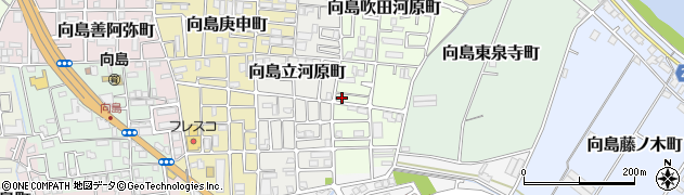 京都府京都市伏見区向島吹田河原町74周辺の地図