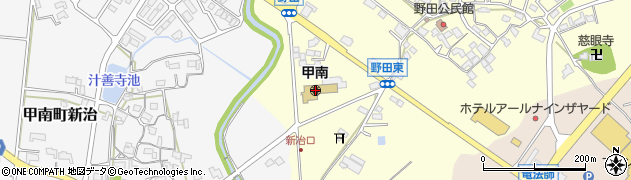 森島学園甲南幼稚園周辺の地図