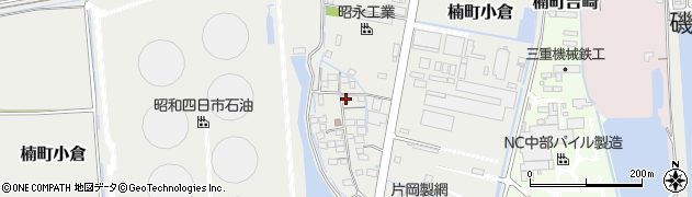 三重県四日市市楠町小倉1599周辺の地図