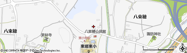 愛知県新城市八束穂899周辺の地図