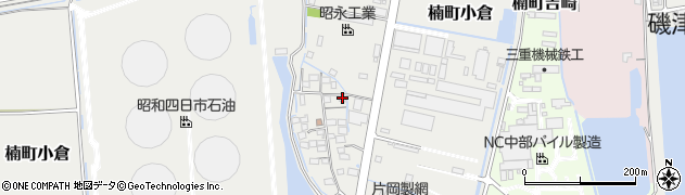 三重県四日市市楠町小倉1597周辺の地図