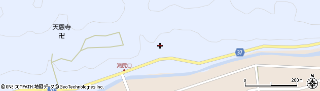 愛知県岡崎市片寄町（下滝下）周辺の地図