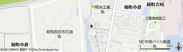 三重県四日市市楠町小倉1606周辺の地図