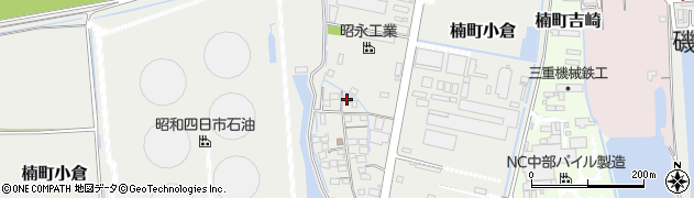 三重県四日市市楠町小倉1611周辺の地図