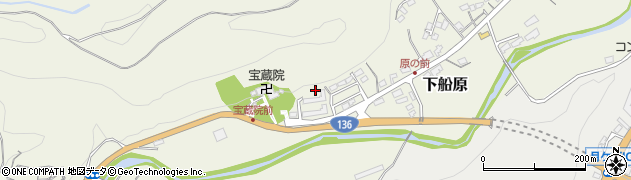 静岡県伊豆市下船原周辺の地図