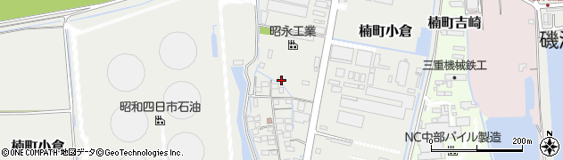 三重県四日市市楠町小倉1614周辺の地図