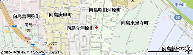 京都府京都市伏見区向島吹田河原町63周辺の地図