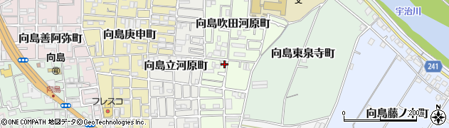 京都府京都市伏見区向島吹田河原町64周辺の地図