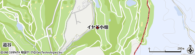 兵庫県宝塚市長谷（イヤ谷小畑）周辺の地図