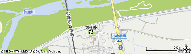 三重県四日市市楠町小倉642周辺の地図