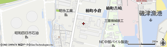 三重県四日市市楠町小倉1804周辺の地図
