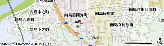 京都府京都市伏見区向島善阿弥町49周辺の地図
